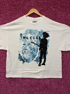 The Cure Boys Don't Cry Rock Band Graphic T-shirt Large